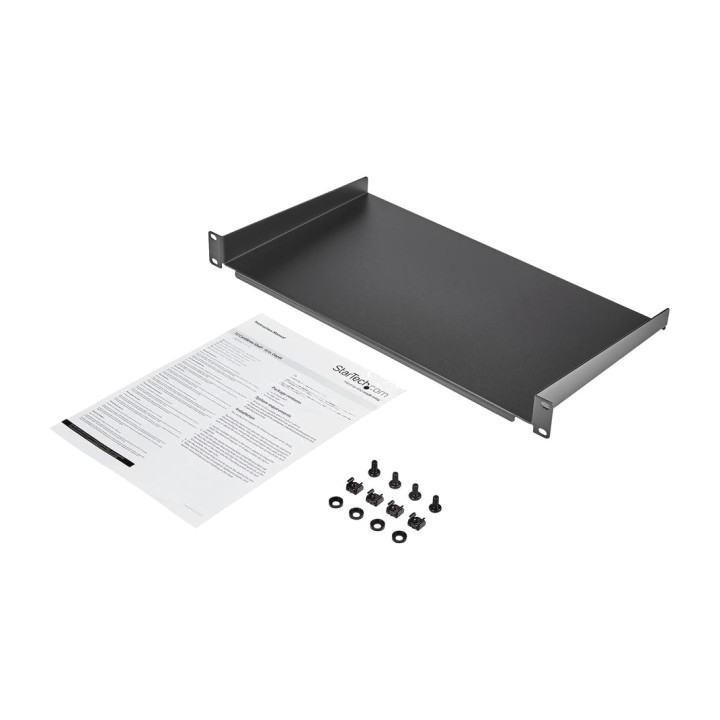 STARTECH.COM Bandeja fija voladiza para armario rack 1U 19"