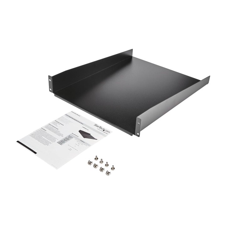 STARTECH.COM Bandeja fija voladiza para armario rack 2U 19" 559MM CABSHELF22 23KG DSP0000043516