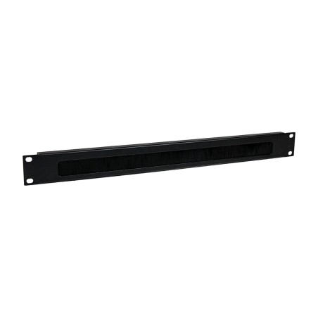 rack cabinet cable management panel with brush strip 1u 19" cmbrush1u