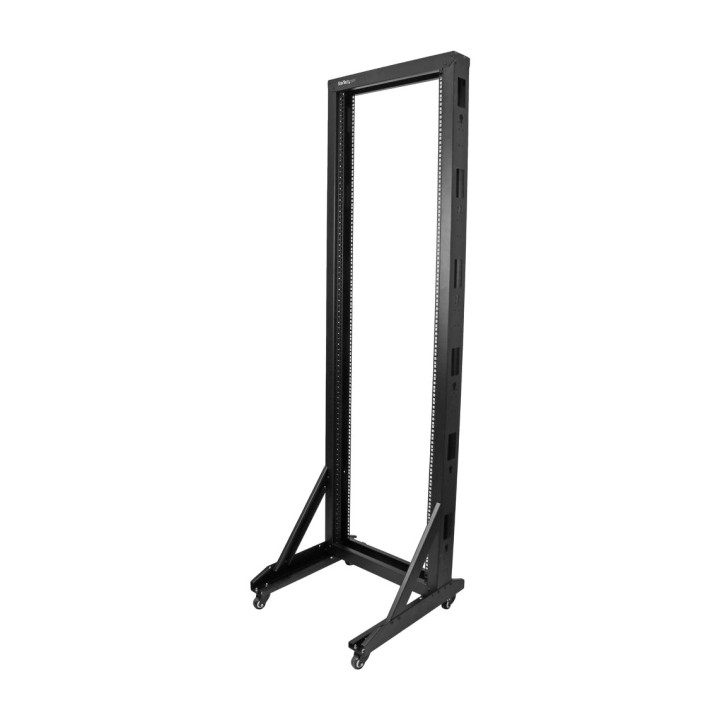 STARTECH.COM Rack abierto de 2 columnas con ruedas 42U 19"