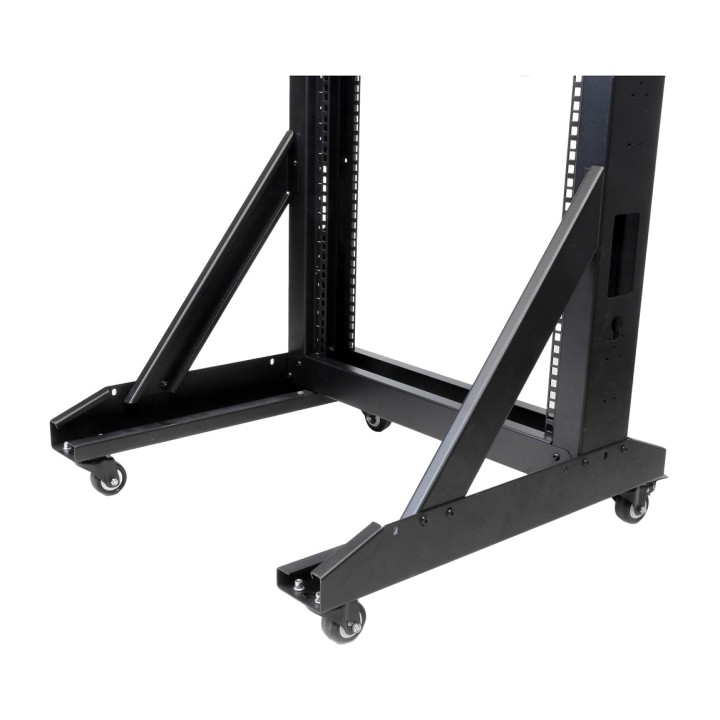 STARTECH.COM Rack abierto de 2 columnas con ruedas 42U 19"