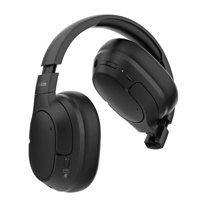 BELKIN Căști wireless cu bandă pentru cap și anulare hibridă
