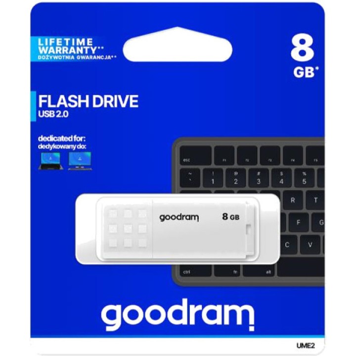 GOODRAM Pocket-sized USB 2.0 flash drive UME2 8GB