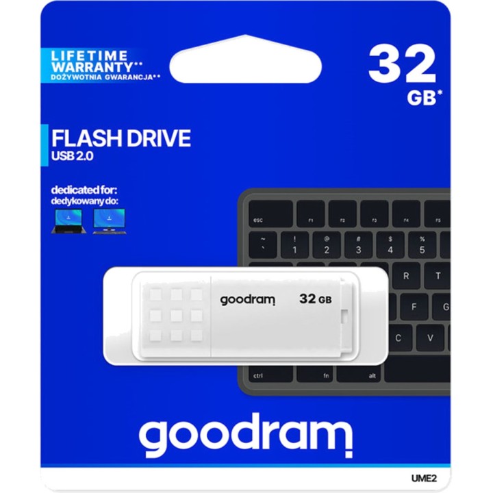 GOODRAM Clé USB 2.0 de poche UME2 32GB DSP0000005782