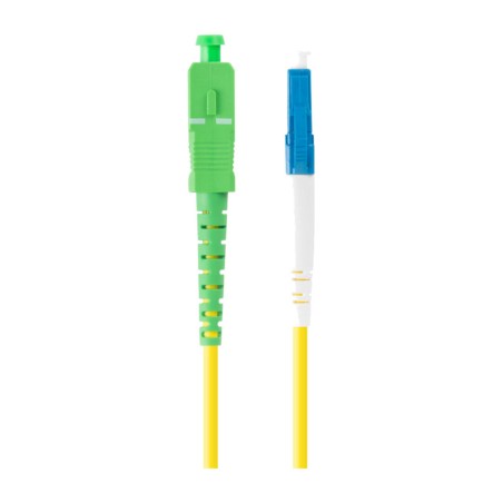 cordon de raccordement à fibre optique monomode simplex lc/upc-sc/apc g657a1 lszh 200 cm