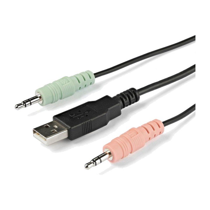 STARTECH.COM Conmutador KVM HDMI de 2 puertos con audio 4K