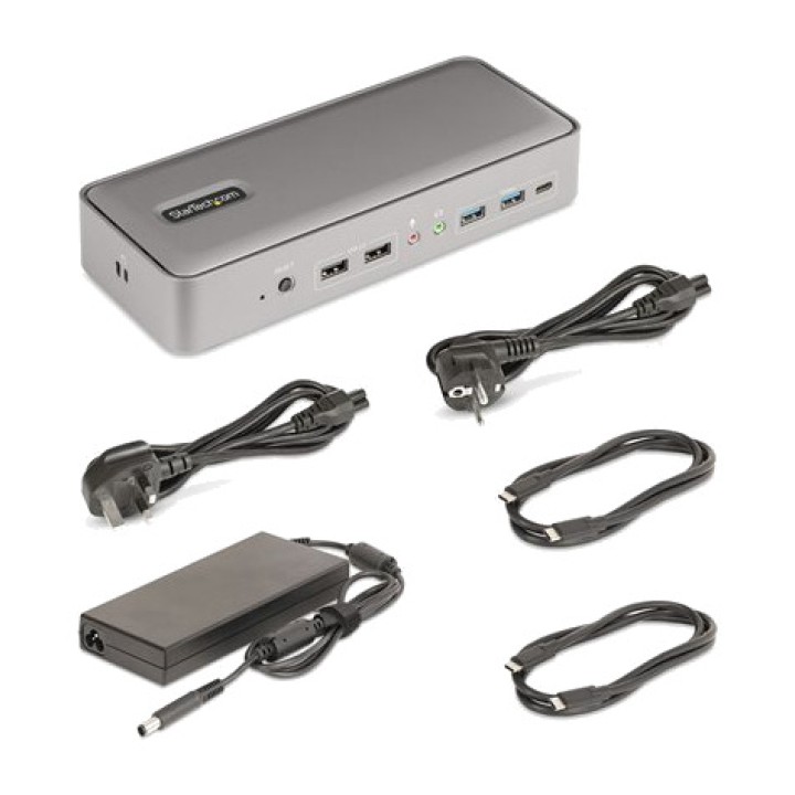 STARTECH.COM Estación de acoplamiento KVM USB-C 12 en 1 para