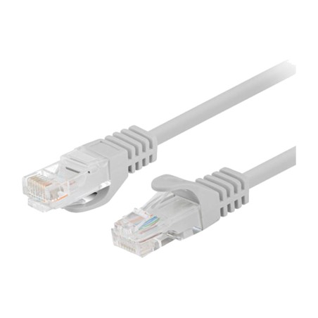 latiguillo de red sin apantallar con conectores rj45 cat6 u/utp cca 750 cm