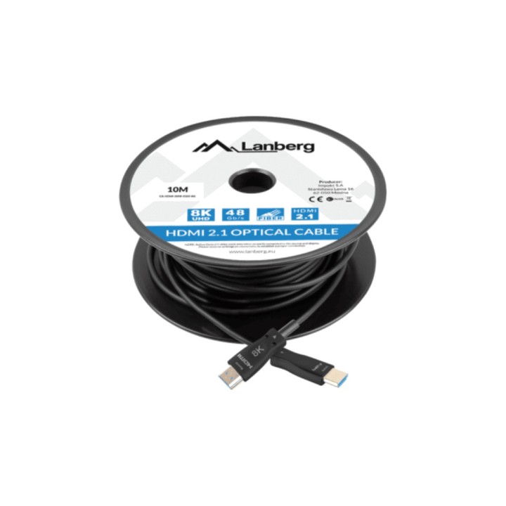 LANBERG Aktiivinen optinen HDMI-kaapeli uroskontakteilla AOC