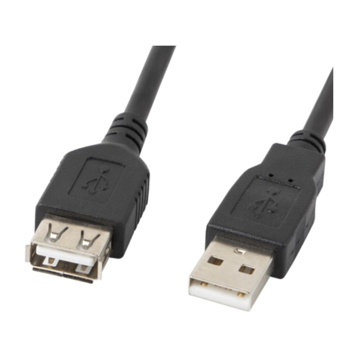 LANBERG USB 2.0-forlængerkabel han til hun 3 M