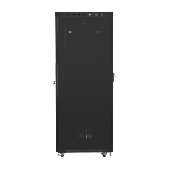 LANBERG Armoire rack au sol avec porte vitrée 19" 42U