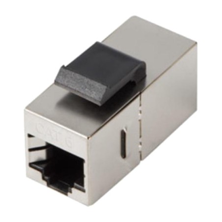 module keystone traversant rj45 double femelle blindé cat6 f/utp ksf6-3000