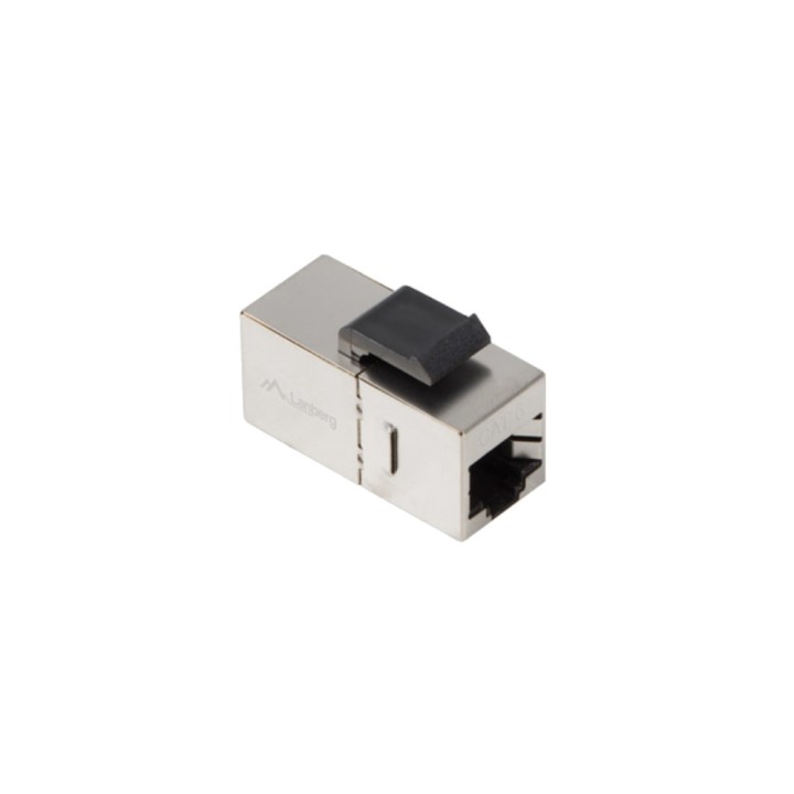 LANBERG Módulo keystone pasante RJ45 doble hembra apantallado CAT6 F/UTP KSF6-3000 DSP0000032006