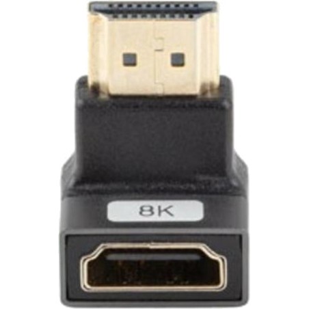 videoadapter, apa–anya, lefelé könyökös hdmi-2.1 8k ad-hdmi-07