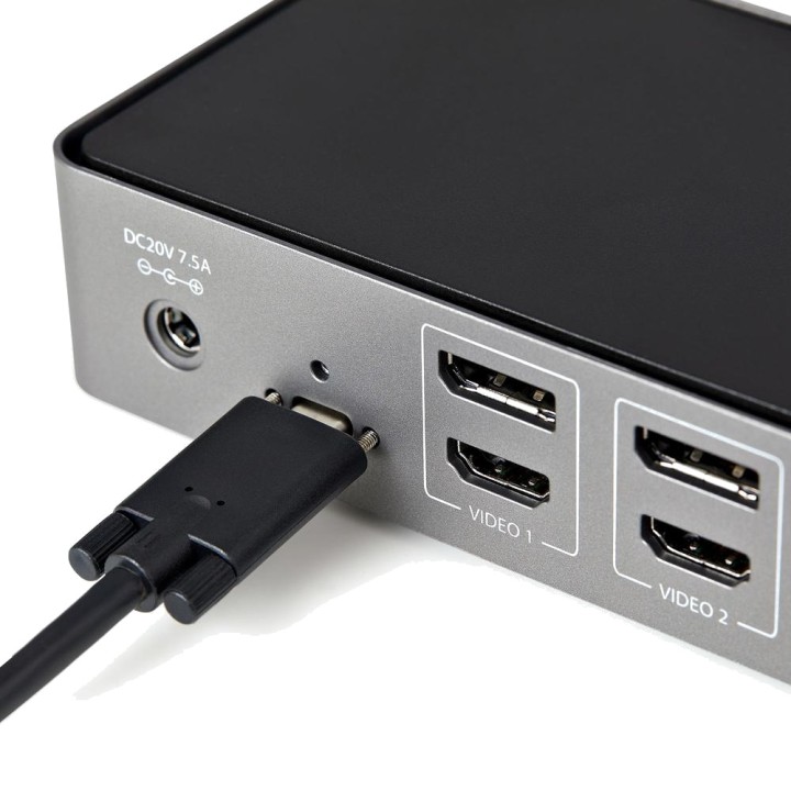 STARTECH.COM Estación de acoplamiento USB-C 15 en 1 para