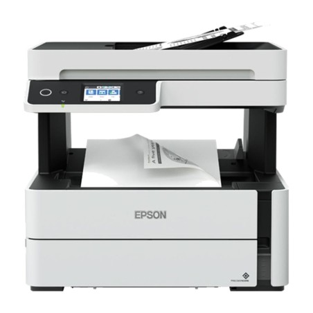 impresora multifunción monocromo con depósito de tinta, fax, red, wifi y dúplex ecotank-et-m3180 a4 20ppm
