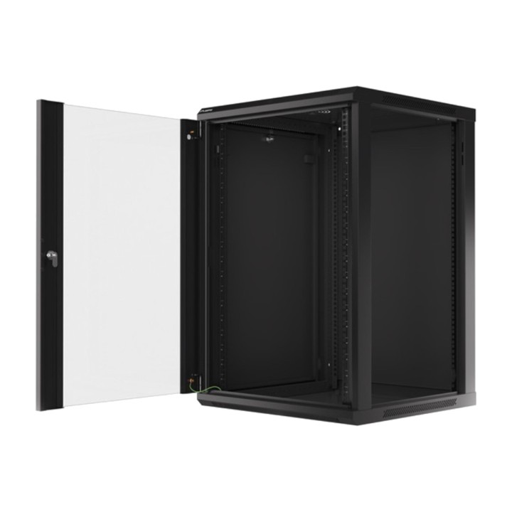 LANBERG Armari rack amb porta de vidre per a muntatge a la