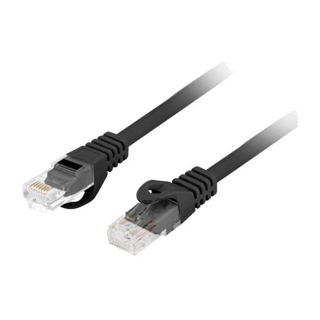 latiguillo de red sin apantallar en cobre puro con conectores rj45 cat6 u/utp lszh 2 m