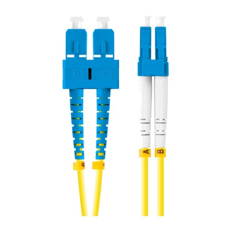 singlemode-duplex-lichtwellenleiter-patchkabel sc/upc-lc/upc g657a1 lszh 2 m fo-sulu-sd11-0020-ye