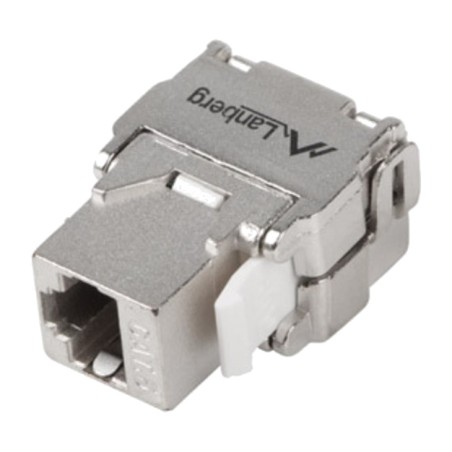 conector hembra keystone apantallado sin herramientas rj45 cat.6a ftp 180º ksfa-2000