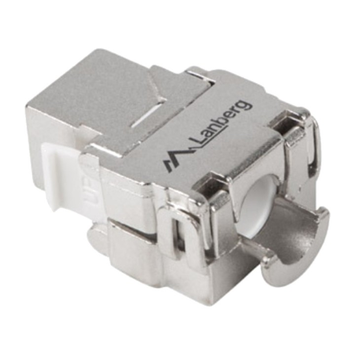 LANBERG Shielded tool-less keystone female connector RJ45