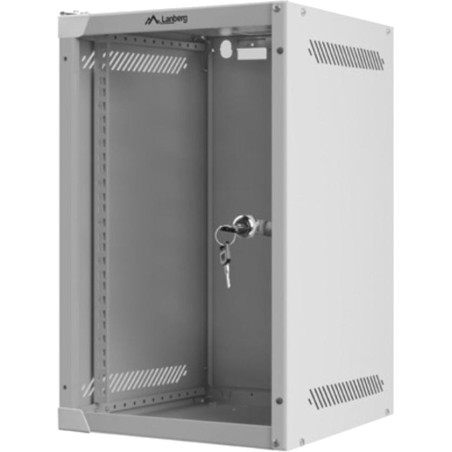 dulap rack cu ușă din sticlă pentru montare pe perete 10" 9u 280x310mm wf10-2309-10
