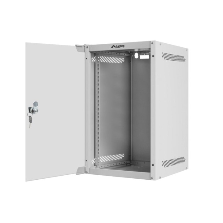 LANBERG Armoire rack murale avec porte vitrée 10" 9U
