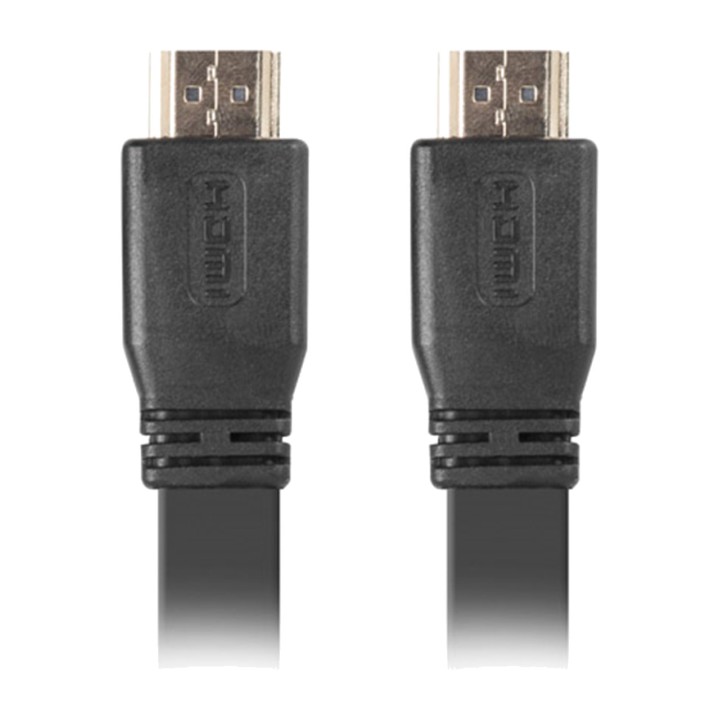 LANBERG Płaski kabel HDMI z wtykami męskimi V2.0 4K 180 CM