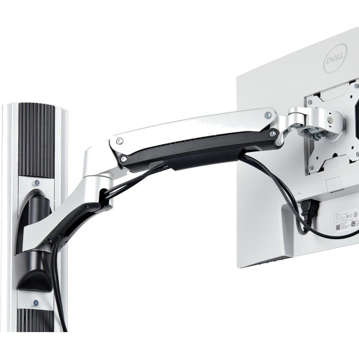 STARTECH.COM Wall-mounted workstation with monitor, CPU,