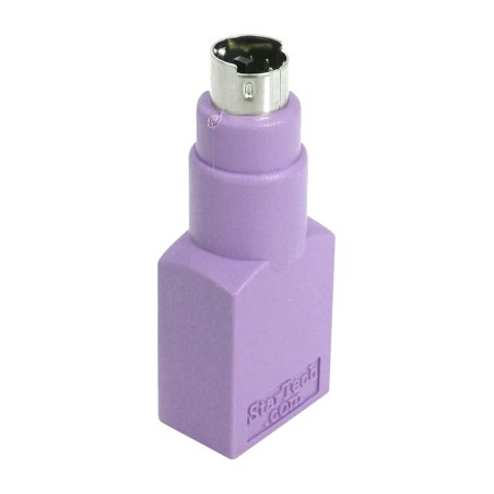 adaptador de teclado o ratón usb a ps/2 mini-din6 gc46fmkey