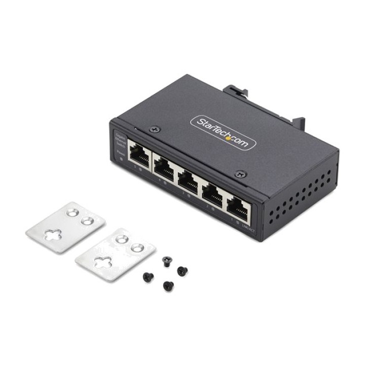 STARTECH.COM 5-Port Unmanaged Industrial Gigabit Ethernet