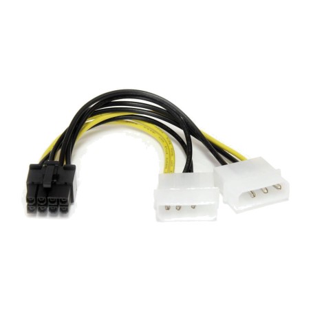 cavo adattatore di alimentazione doppio da lp4 a pci express a 8 pin 15 cm lp4pciex8adp