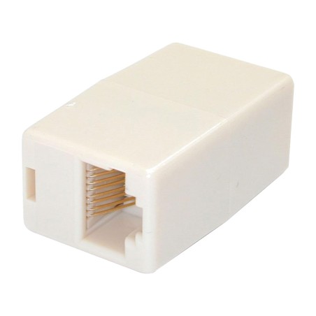 network cable coupler splice with 2 female rj45 connectors cat5 utp rj45coupler