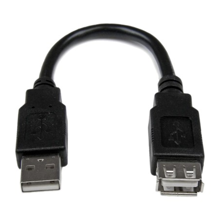 προέκταση usb 2.0 αρσενικό σε θηλυκό 15 cm usbextaa6in
