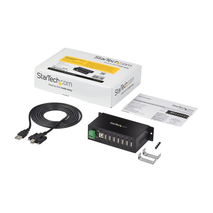 STARTECH.COM Hub USB industriale in metallo a 7 porte con