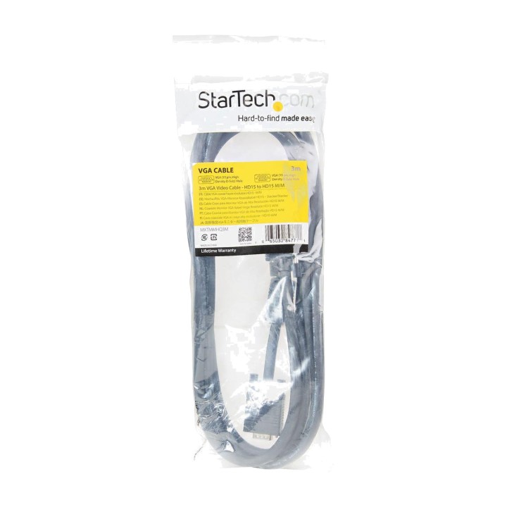 STARTECH.COM Koaxial VGA-kabel med hög upplösning 3 M