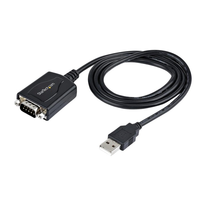 STARTECH.COM Cable adaptador USB a serie RS232 DB9 con retención de puerto COM 91 CM 1P3FPCUSB-SERIAL DSP0000040076