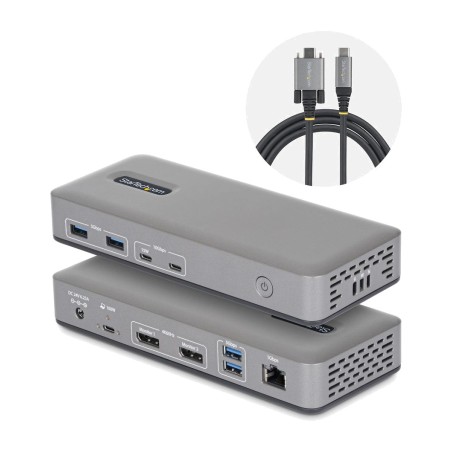 docking station usb-c 10 in 1 per laptop 201ue-usbc-dock