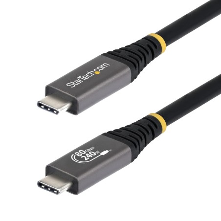 certificeret usb-c-kabel til opladning, data og video usb4 80gbps pd 240w 8k 150 cm cc150cm80gusb4cable