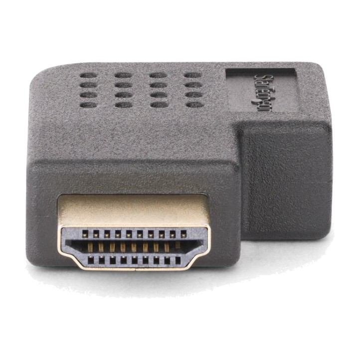 STARTECH.COM Right-angle HDMI 2.0 adapter, male to female