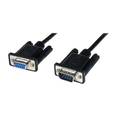sériový nullmodemový kábel rs232 db9, samec na samicu 1 m scnm9fm1mbk