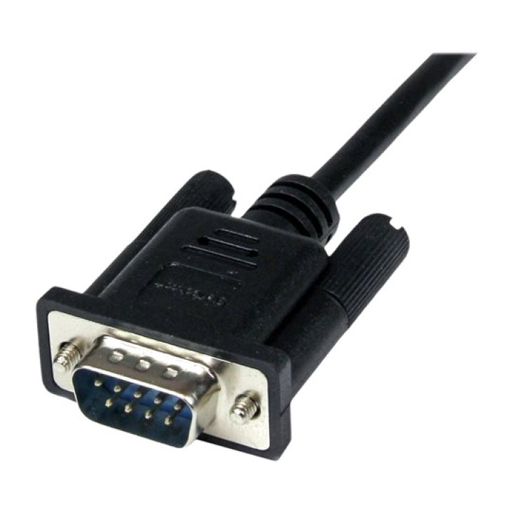 STARTECH.COM Cable de módem nulo serie RS232 DB9 macho a hembra 1 M SCNM9FM1MBK DSP0000039568