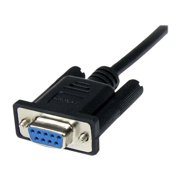 STARTECH.COM Serielles RS232-DB9-Nullmodemkabel, Stecker auf