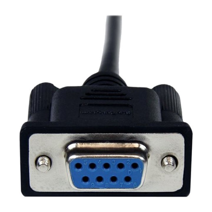 STARTECH.COM Cablu null-modem serial RS232 DB9, tată la mamă