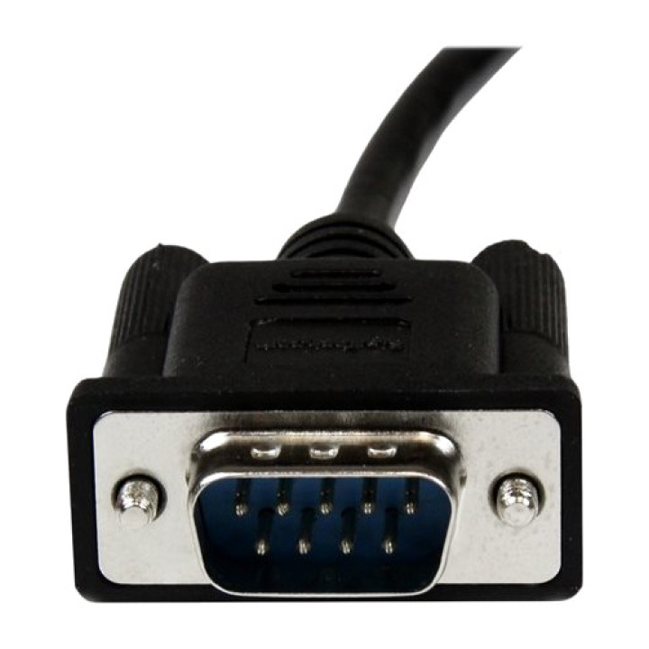 STARTECH.COM Kabel null-modem szeregowy RS232 DB9, wtyk na