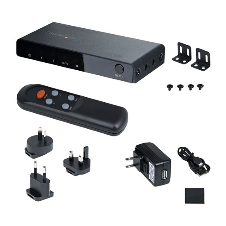 STARTECH.COM Automatic 2-input HDMI switch 8K60HZ 48GBPS