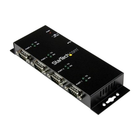 adapter usb do 4 portów szeregowych przemysłowych na szynę din rs232 db9 921,6kbps icusb2324i