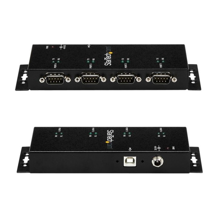 STARTECH.COM Adaptateur industriel USB vers série 4 ports