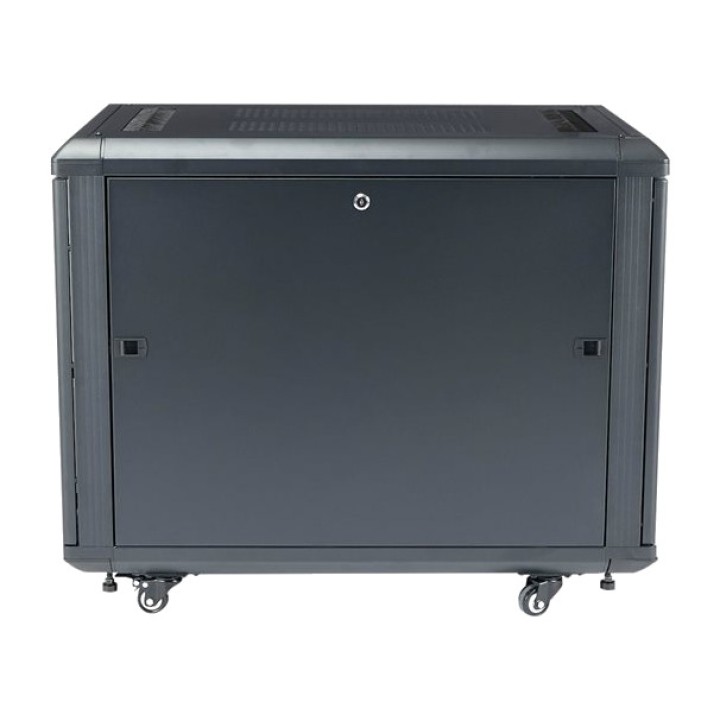 STARTECH.COM Dulap rack închis demontabil cu rotile 12U 19"