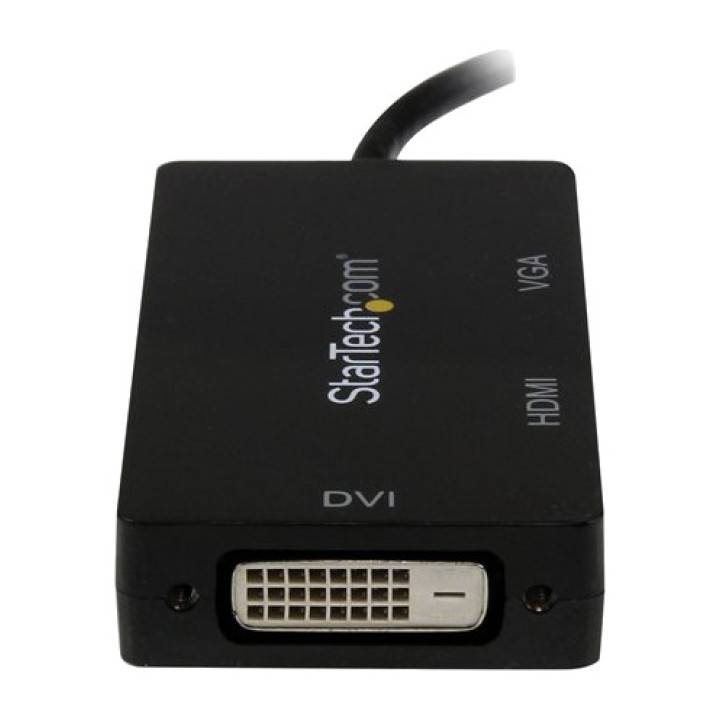 STARTECH.COM Adaptador 3 en 1 Mini DisplayPort a VGA, DVI o HDMI 27 CM MDP2VGDVHD DSP0000039338